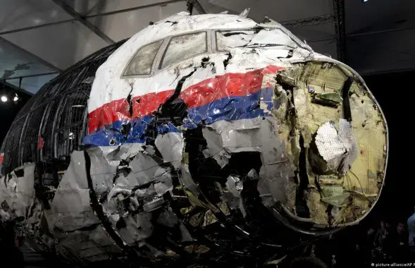 Боинг MH17, сбитый над Донбассом / AP
