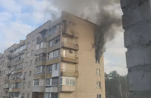 Жылы дом у горадзе Буча, Кіеўская вобласць / УНІАН