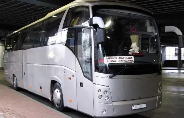 Автобус "Минск-Варшава" /&nbsp;@BelarusPoland
