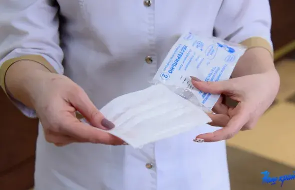 Медицинская маска / nashkraj.by