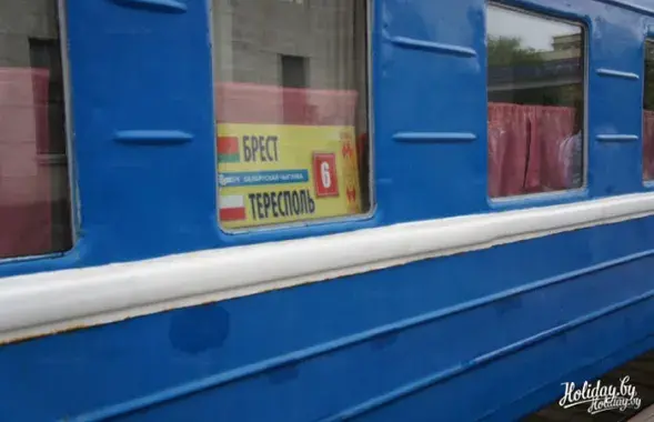 A Brest-Terespol train / Holiday.by​