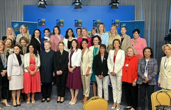 Встреча женщин-лидеров во время саммита НАТО / t.me/tsikhanouskaya
