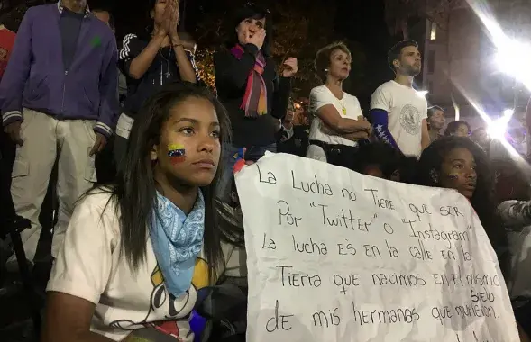 Протесты в Каракасе / Елена Костюченко, &quot;Новая газета&quot;