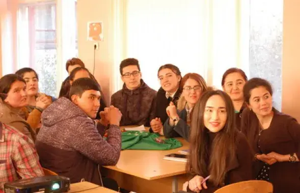 Students from Turkmenistan. Photo: old.gsu.by