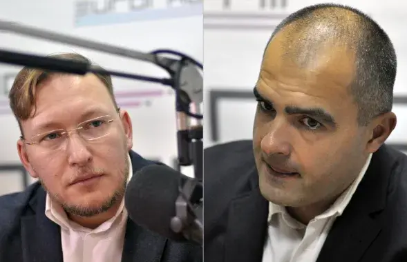 Андрей Дмитриев и Олег Гайдукевич, коллаж Еврорадио