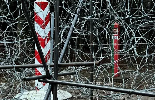 На польско-белорусской границе​&nbsp;/ twitter.com/Straz_Graniczna