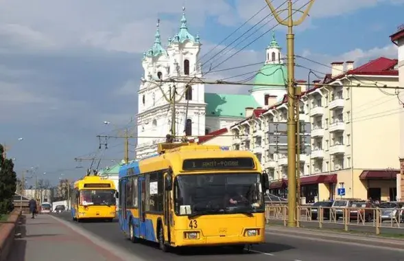 Так выглядел раньше общественный транспорт в Гродно / s13.ru​