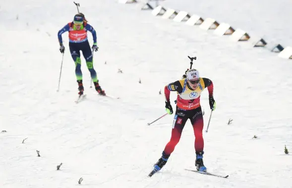 Норвежка Марте Ройселанд выиграла женский спринт / biathlonworld.com​