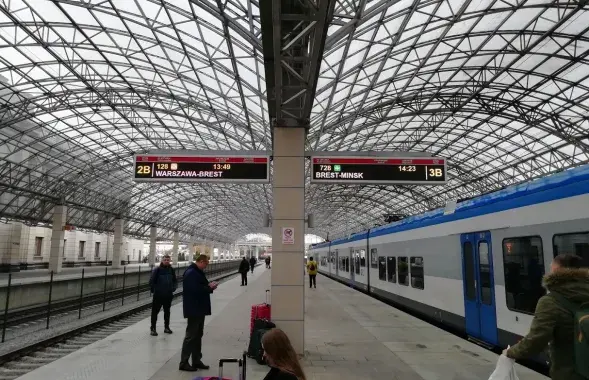 Вакзал у Брэсце / Віктар Краўчук, Еўрарадыё