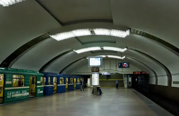 Станцыя мінскага метро &quot;Інстытут культуры&quot; / Вікіпедыя