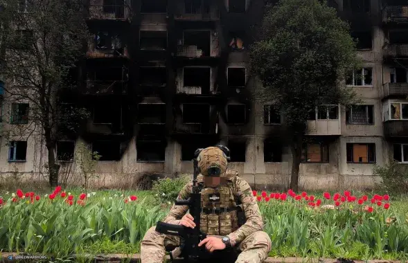 Боец полка Калиновского / t.me/belwarriors
