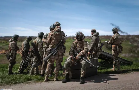 Байцы палка Каліноўскага / t.me/belwarriors, ілюстрацыйнае фота
