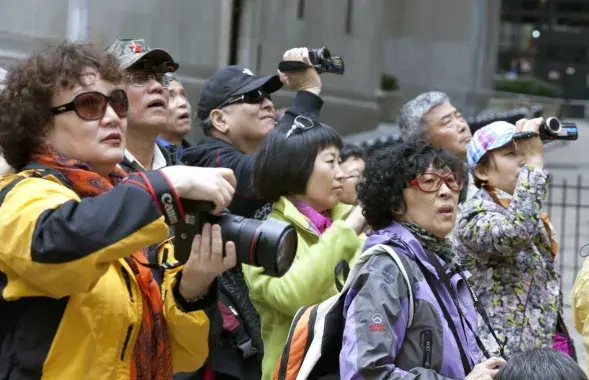 Китайские туристы. Фото из открытых источников