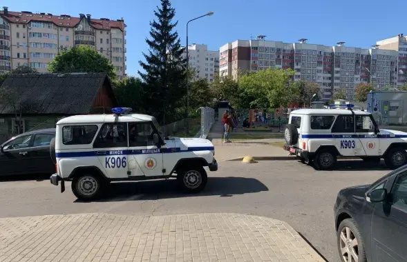 К &quot;Площади Перемен&quot; приехала милиция / Еврорадио