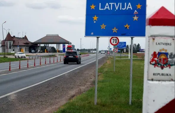 Граница Латвии / Reuters