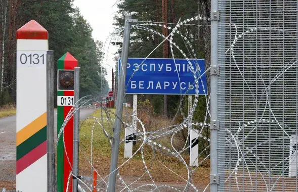Белорусско-литовская граница / Reuters
