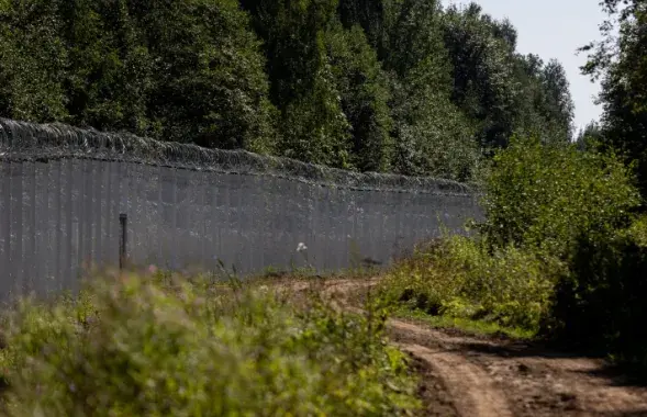 Ограждение на границе Литвы и Беларуси / BNS​