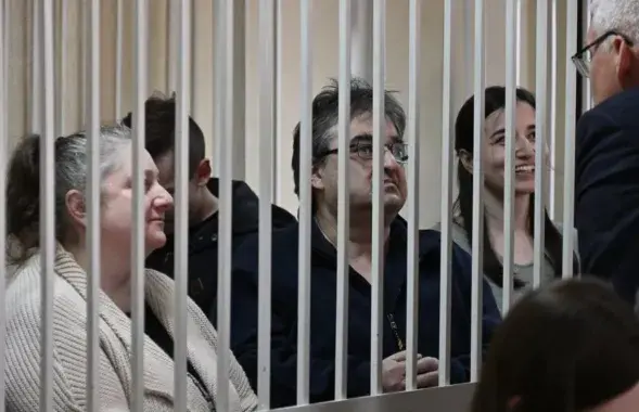 Семья Ливянтов на суде / Sputnik
