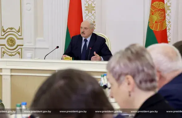 Нарада ў Лукашэнкі / president.gov.by
