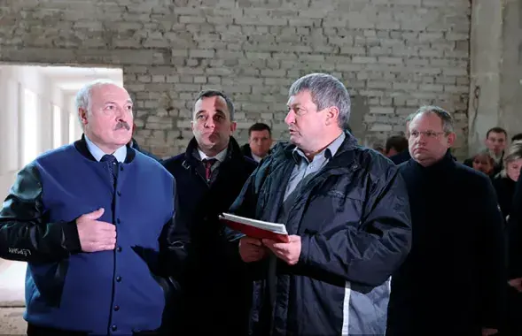 Аляксандр Лукашэнка ў Талачынскім раёне / president.gov.by
