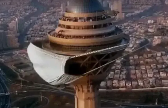 Телебашня в Тегеране / Hamid Ebrahimnia Instagram​