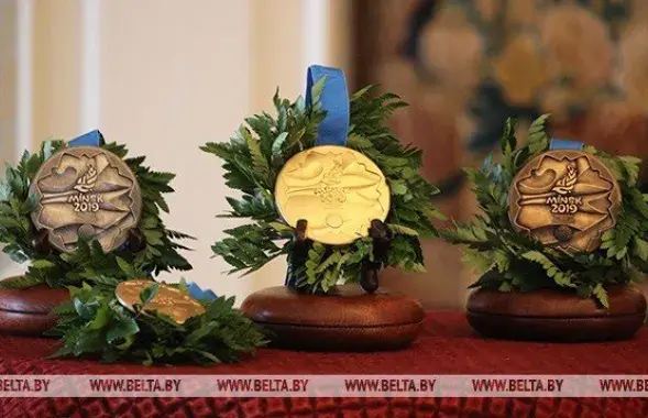 Медали II Европейских игр в Беларуси / БЕЛТА​