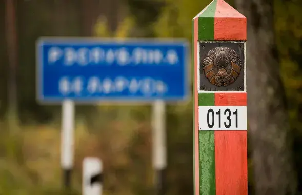 Белорусская граница / lrt.lt
