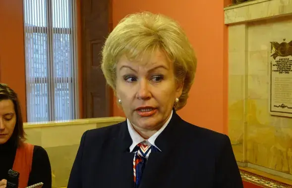 Министр труда и социальной защиты Ирина Костевич, фото Змитра Лукашука