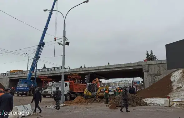 Строительство моста на Немиге / Еврорадио
