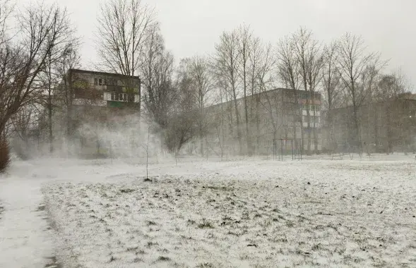 Па ўсходзе Беларусі чакаецца моцны снегапад / Еўрарадыё
