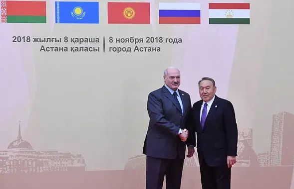 Александр Лукашенко и Нурсултан Назарбаев. Фото из архива president.gov.by​