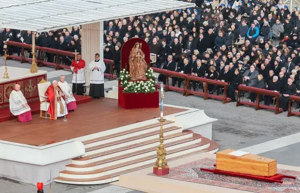 Похороны папы Бенедикта XVI / twitter.com/prezydentp
