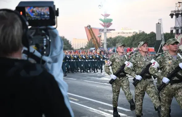 A military parade in Minsk / Euroradio