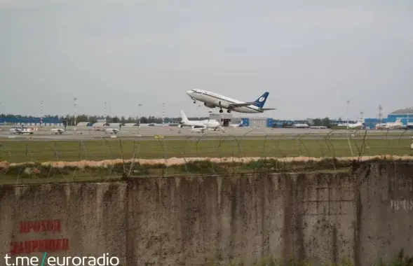 Самолёт &quot;Белавиа&quot; в минском аэропорту / Еврорадио