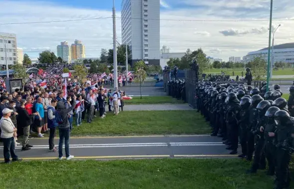 Минск, сентябрь 2020-го / Еврорадио​