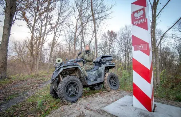 Польская пограничница /&nbsp;twitter.com/Straz_Graniczna​
