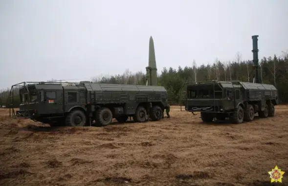 Комплекс “Искандер-М”, который может быть носителем ядерного оружия / Министерство обороны РБ