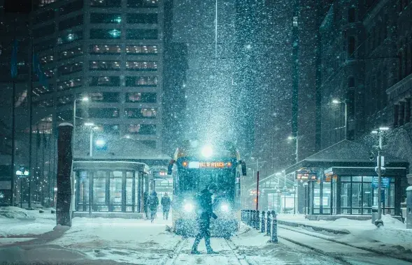Мокрый снег и похолодание прогнозируют в Беларуси / pexels.com, иллюстративное фото
