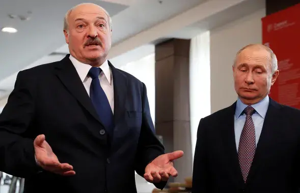Александр Лукашенко и Владимир Путин​ / Reuters