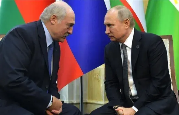 Александр Лукашенко и Владимир Путин
