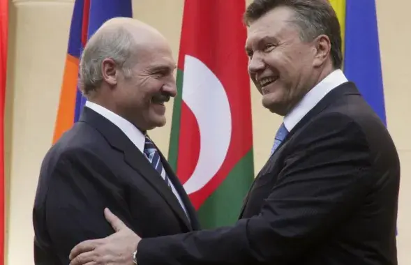 Лукашэнка і Януковіч
