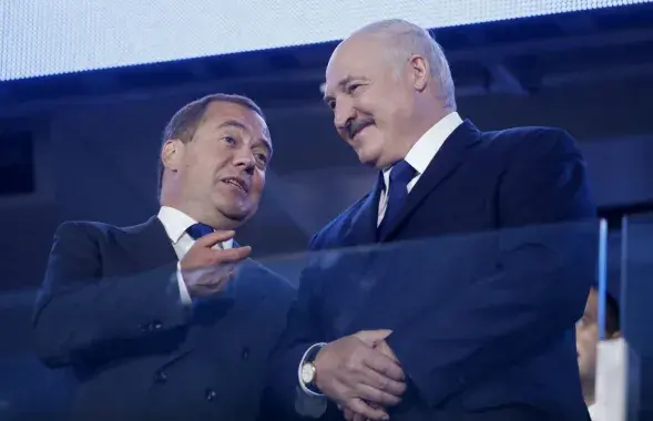Дмитрий Медведев и Александр Лукашенко / Из&nbsp;архива Reuters​