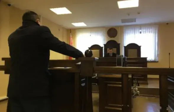 Павел Северинец на суде. Фото: bchd.info