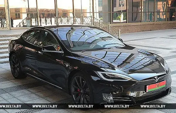 Alyakasndr Lukashenka&#39;s Tesla / BelTA