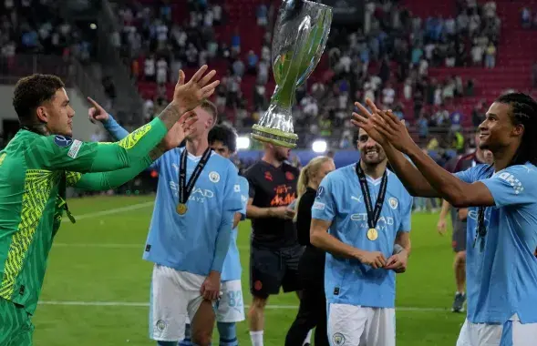 "Манчестер Сити" с Суперкубком УЕФА / AP Photo