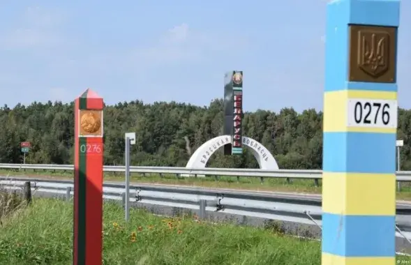 Мяжа Беларусі і Украіны / dw.com

