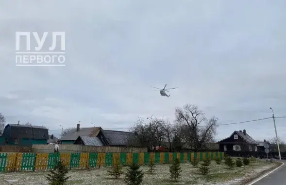 Вертолет с Лукашенко над Александрией, декабрь 2021-го / pul_1​