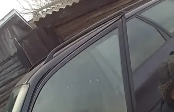 Водитель сразу после задержания / Скриншот с видео МВД​