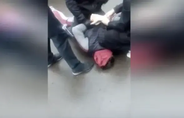 Задержание подозреваемых / Скриншот с видео МВД​