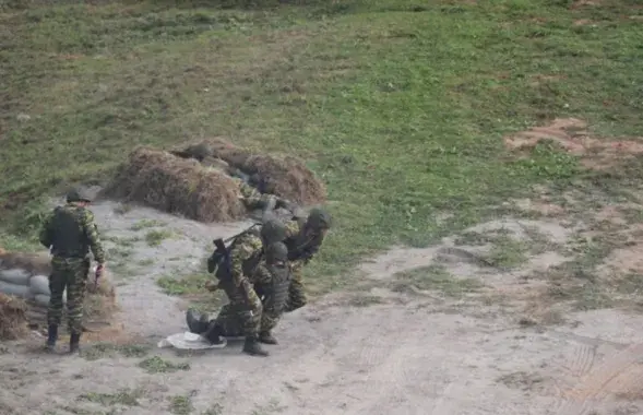 Во время учений территориальной обороны в Полоцке / pvestnik.by